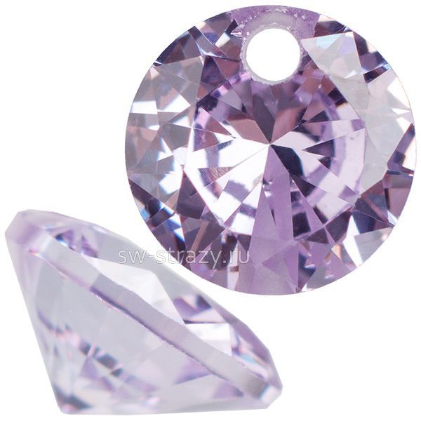 Подвеска циркон 5 мм lavender