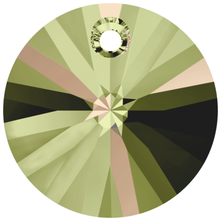 Кулоны 6428 6 mm Crystal Luminous Green