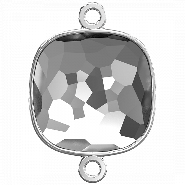 4483/J 12 mm Rhodium Plating (с двумя ушками)