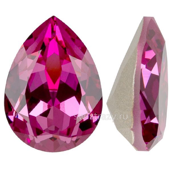 Кристаллы 4320 18x13 mm Dark Rose