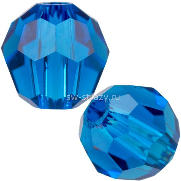 Бусины 5000 4 mm Capri Blue