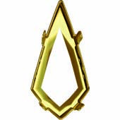 4731/S 14x7 mm Gold Plating