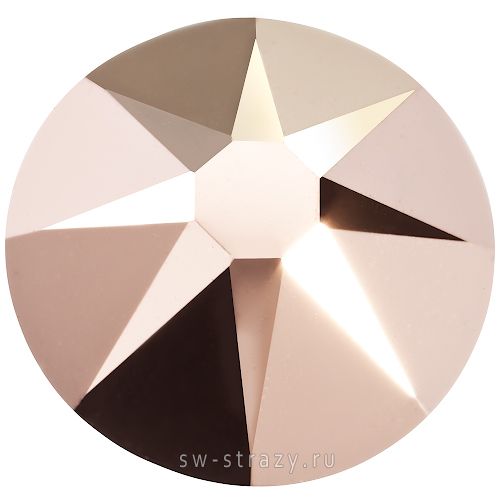 Стразы горячей фиксации 2078 ss 12 Crystal Rose Gold HF