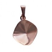 Основа под кулон 4470 12 мм розовое золото SWK0035