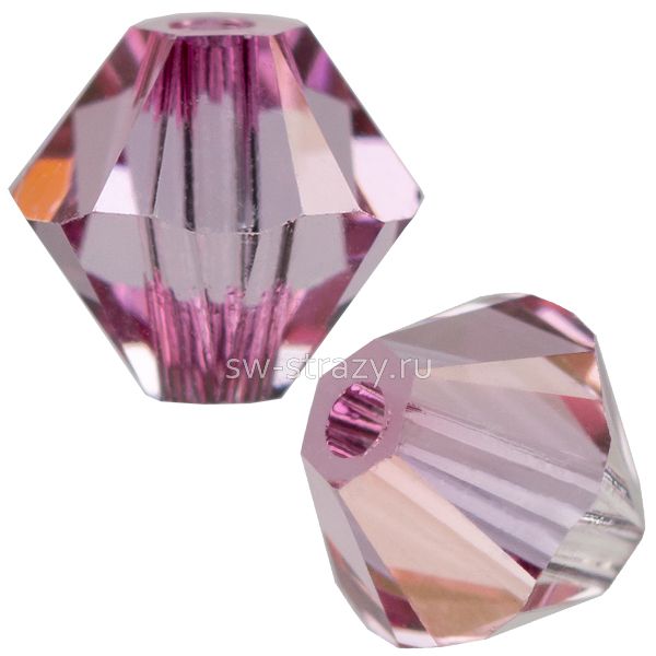 Бусины 5328 4 mm Dark Rose