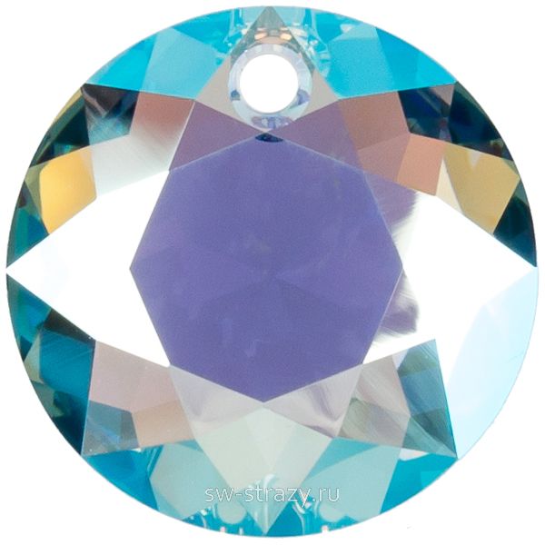 Кулоны 6430 14 mm Aquamarine Shimmer
