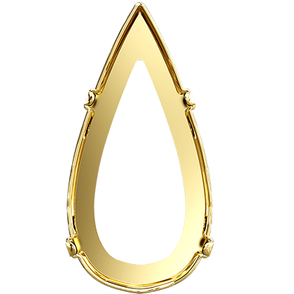 4322/S 18x9 mm 3PH203 Gold Plating