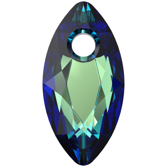 Кулоны 6437 11,5 mm Crystal Bermuda Blue P