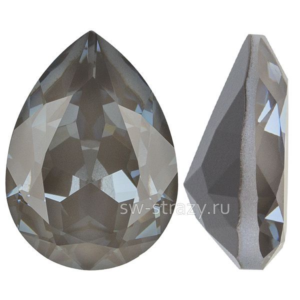 Кристаллы 4320 14x10 mm Crystal Dark Grey Ignite