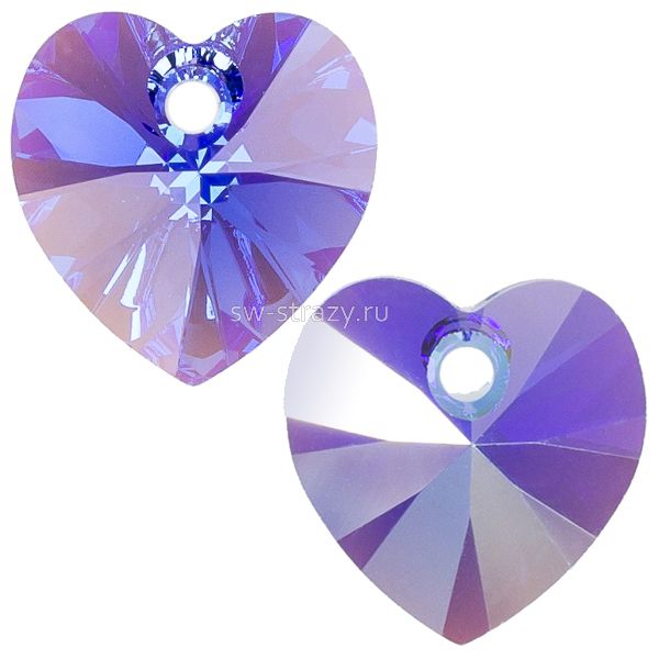 Кулоны 6228 10,3x10 mm Sapphire AB