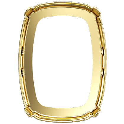 4568/S 18x13 mm Gold Plating