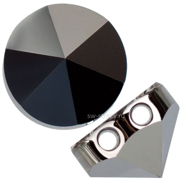 Бусины 5062 5,5 mm Crystal Light Chrome