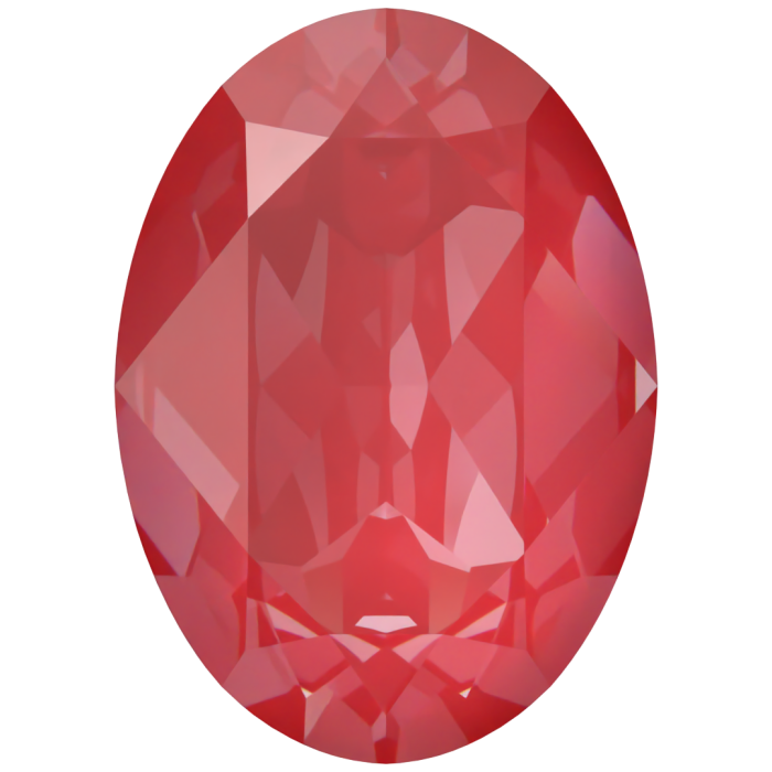 Кристаллы 4120 14x10 mm Crystal Poppy Red Ignite