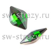 Кристаллы 4230 23x15 mm Dark Moss Green