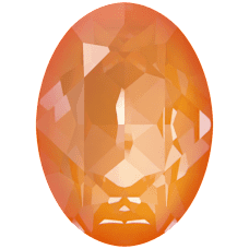 Кристаллы 4120 18x13 mm Crystal Mango Ignite