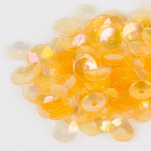 Пайетки 4 mm чаша (0113) Beige IR 3 гр