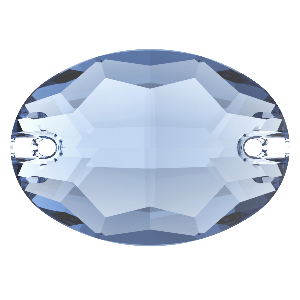 Oval 2H 10,0x7 mm Light Sapphire