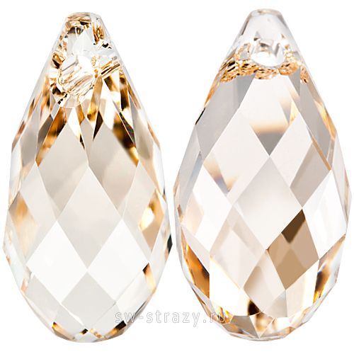 Кулоны 6010 11x5,5 mm Light Silk