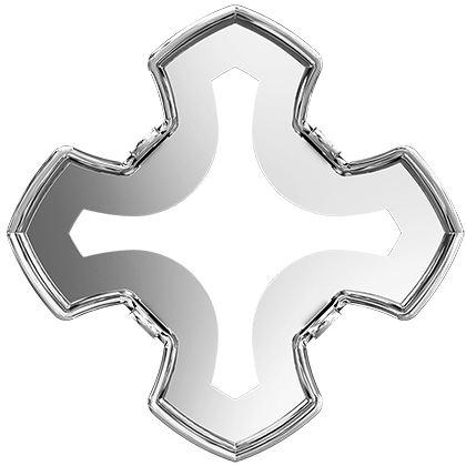 4784/S 23 mm 1PH20H Rhodium Plating