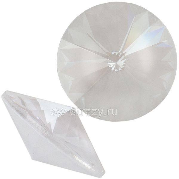 Риволи 1122 12 mm Crystal Electric White Ignite