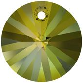 Кулоны 6428 6 mm Crystal Iridescent Green