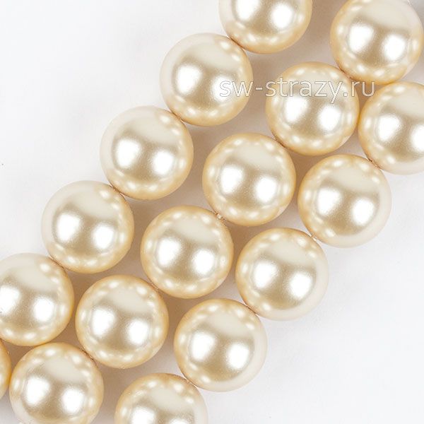 Round Pearl 1H 12 mm White