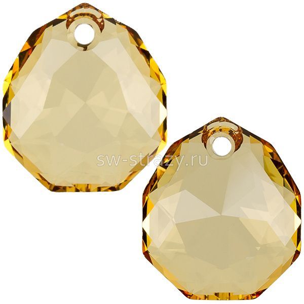 Кулоны 6436 16 mm Golden Topaz