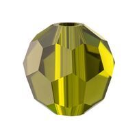 P Round Bead 5000 4 mm olivine
