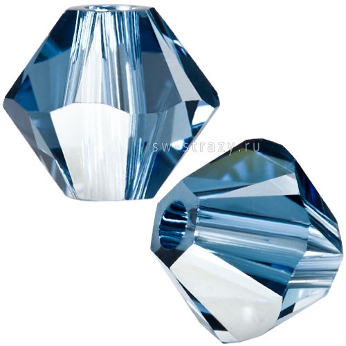 Бусины 5328 5 mm Denim Blue