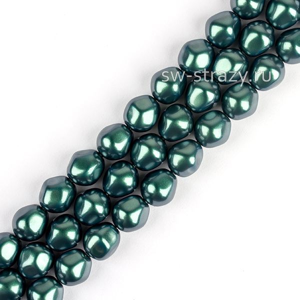 Жемчужины 5841 12 mm Crystal Iridescent Tahitian Look Pearl