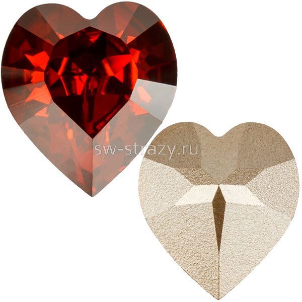 Кристаллы 4884 15,4x14 mm Crystal Red Magma