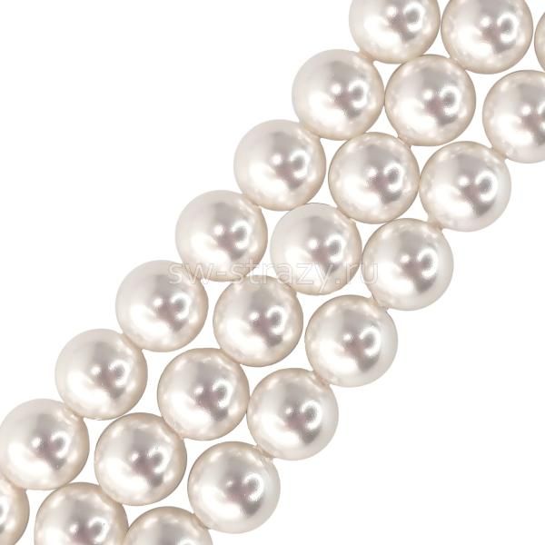 5810 TIS 5 mm Жемчуг стеклянный White