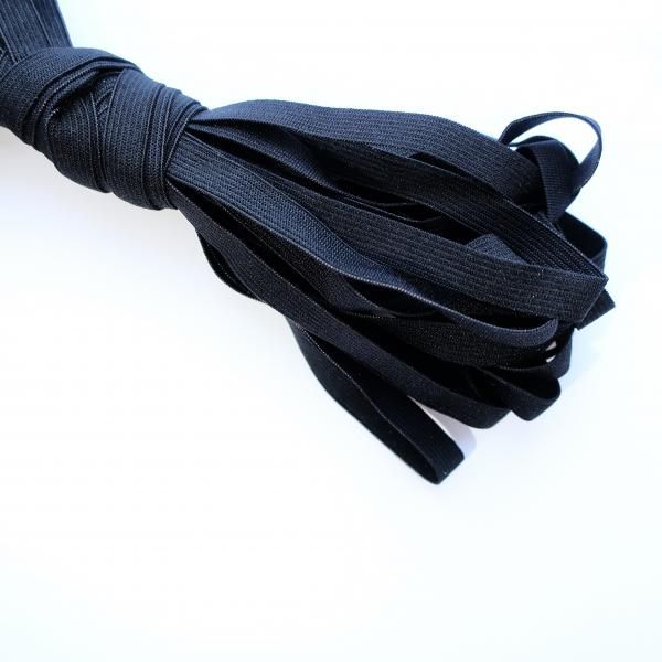 Резинка - вздержка 0,8 см черная