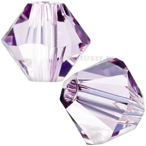 Бусины 5328 4 mm Light Amethyst