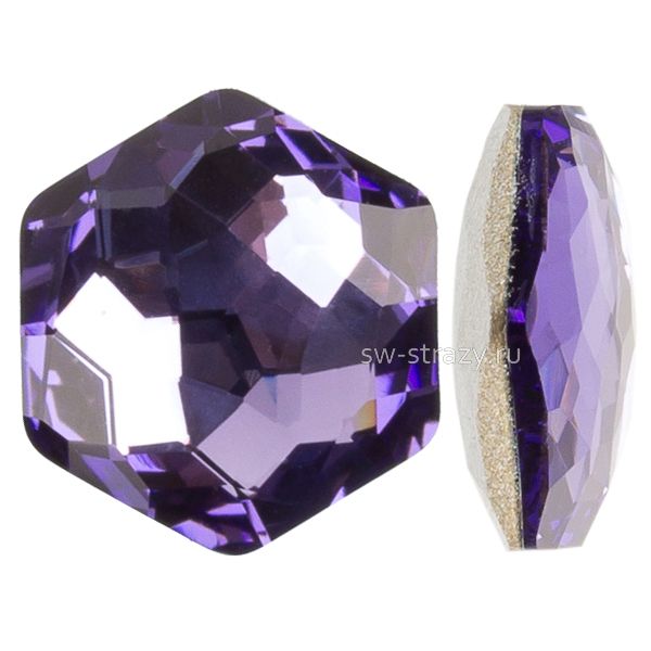 Кристаллы 4683 12x13,5 mm Tanzanite