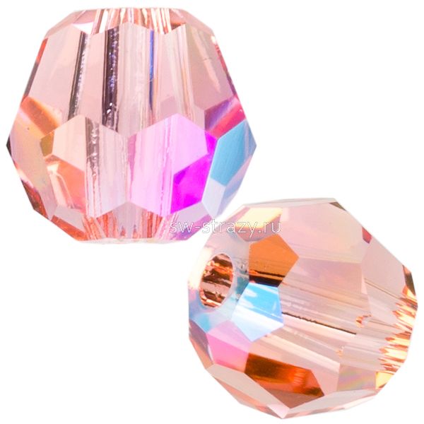 Бусины 5000 8 mm Rose Peach Shimmer