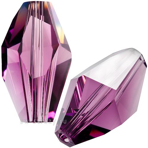 Бусины 5203 18x12 mm Amethyst