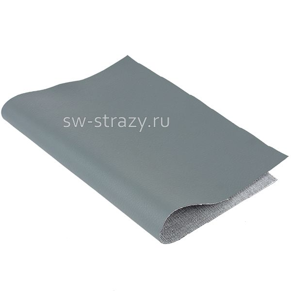 Кожа искусственная  т.0,85мм 20х30 см серый (КЛ.23676)