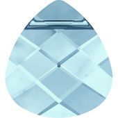 Кулоны 6012 11x10 mm Aquamarine