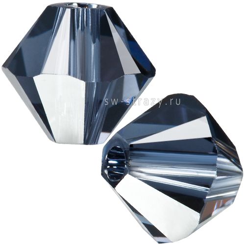 Бусины 5328 4 mm Graphite