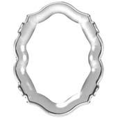 4142/S 14x11 mm 1PH2OH Rhodium Plating