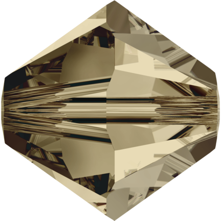 Бусины 5328 4 mm Smoky Quartz