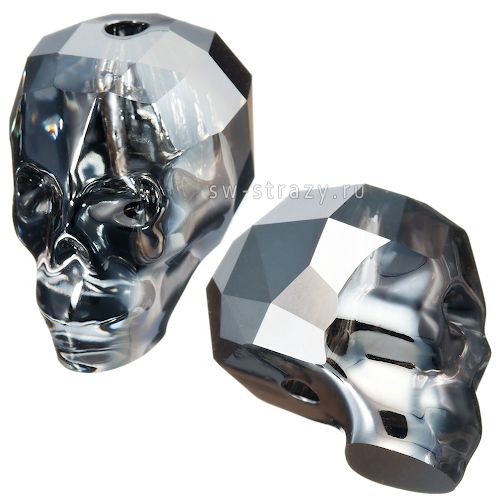 Бусины 5750 19 mm Crystal Silver Night