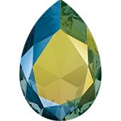 Кристаллы 4327 30x20 mm Crystal Iridescent Green