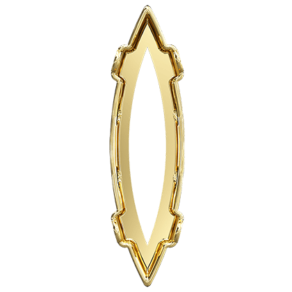 4200/S 35.0x9.5 mm Gold Plating