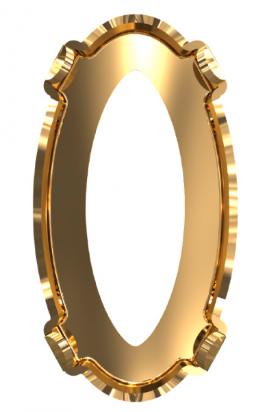 4162/S 14x7,5 mm Gold Plating