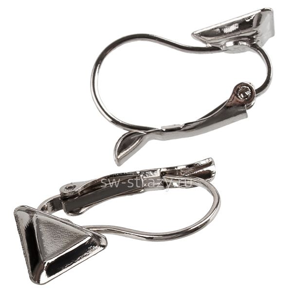 Основа под серьги 4841 8 мм родий SWK0141