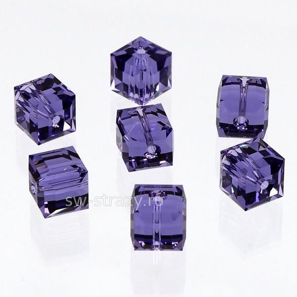 Бусины 5601 4 mm Tanzanite