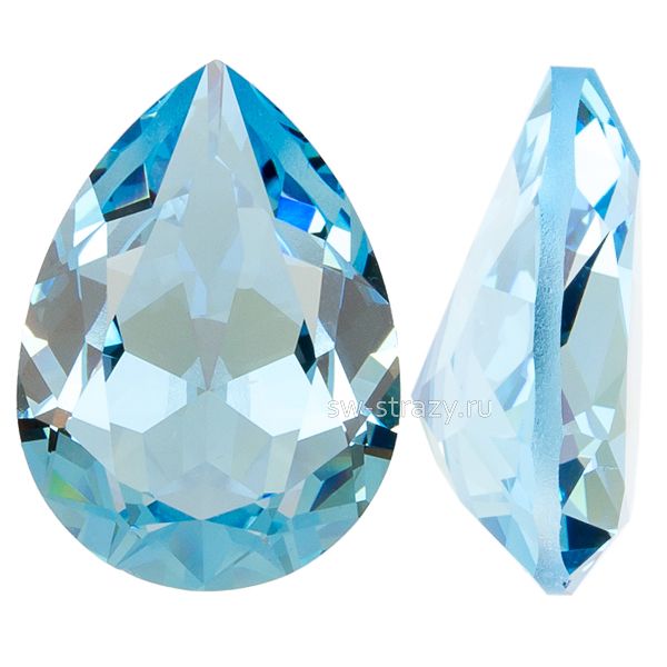 Кристаллы 4320 8x6 mm Aquamarine Ignite