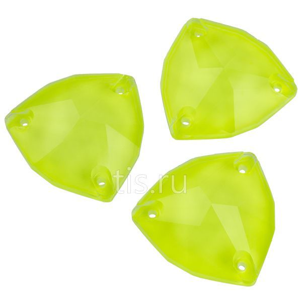 3778 22*22 mm Neon Lemon